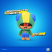 BRAWL STARS S1 ACTION FIGURES 11cm - LEON - Galeria zdjęcie 8