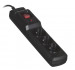 ActiveJet LISTWA COMBO 3Gn 1,5m IEC CZARNA - Galeria zdjęcie 1