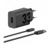 Motorola TurboPower Wall Charger 33W USB-C, 1m C-C cable, Black - Galeria zdjęcie 2