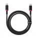 Kabel Baseus Dura Typ C-Typ C 100W 1m (czerwono-czarny) - Galeria zdjęcie 1