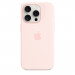 Apple iPhone 15 Pro Silicone Case with MagSafe - Light Pink - Galeria zdjęcie 3
