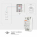 Zestaw dzwonek WiFi + gong CS-DB1C Kit - Galeria zdjęcie 7