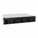 NAS Synology RS1221+; 2U RACK; 8x (3.5" SATA HDD/2.5" SATA HDD); AMD Ryzen V1500B; 4 GB DDR4 ECC SODIMM, 4x 1GbE RJ-45 - Galeria zdjęcie 6