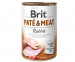 BRIT PATÉ & MEAT z królikiem - mokra karma dla psa - puszka - 400 g - Galeria zdjęcie 1