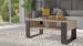 Stolik ława MODERN 2P 90x58xH50 sonoma/czarny - Galeria zdjęcie 3