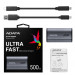 Dysk zewnętrzny SSD ADATA Elite SE880 500GB Szary - Galeria zdjęcie 7