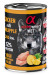 ALPHA SPIRIT WET Kurczak z Ananasem - mokra karma dla psa - 400g - Galeria zdjęcie 1