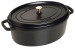 STAUB Garnek żeliwny owalny 4,2l czarny - Galeria zdjęcie 1