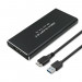 QOLTEC OBUDOWA DO DYSKÓW SSD M.2 SATA | NGFF | USB - Galeria zdjęcie 1