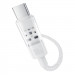 Kabel Baseus Gem Typ C-Typ C 100W 2m (biały) - Galeria zdjęcie 3