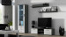 Zestaw meblowy SOHO 7 szary/biały połysk - Galeria zdjęcie 1