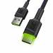 GREEN CELL KABEL KABGC06 USB-USB-C 1.2M OPLOT LED - Galeria zdjęcie 1
