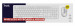 Klawiatura + mysz Trust ODY II Wireless White US (25465) - Galeria zdjęcie 8