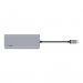 Hub Belkin Connect USB-C 7-in-1 Multiport Adapter 1x4k HDMI/2xUSB-A/1xUSB-C PD3.0/1xRJ45 Gigabit/1xCard reader/1xAudio Grey - Galeria zdjęcie 3