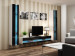 Regał VIGO NEW 180/40/30 biały/czarny połysk - Galeria zdjęcie 6