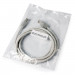 Patchcord UTP Gembird ( RJ45 - RJ45 kat.6 2m szary ) - Galeria zdjęcie 5