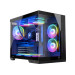 MODECOM OBUDOWA VOLCANO PANORAMA ARGB 7F MIDI BLK - Galeria zdjęcie 1