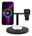 BELKIN BOOSTCHARGE PRO 3IN1 MAGSAFE 15W QI2,CZARNA - Galeria zdjęcie 6