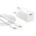 Ładowarka Baseus GaN5 mini 1C 25W+kabel USB-C biały - Galeria zdjęcie 1