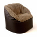 Pufa worek sako FLUFFY cappuccino XXL 140x90 - Galeria zdjęcie 2