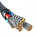 Kabel Baseus Unbreakable USB C-IP 20W 1m (biały) - Galeria zdjęcie 6