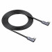UNITEK KABEL USB-C KĄTOWY 90°/90° PD 100W M/M 1M - Galeria zdjęcie 6