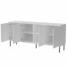 Komoda 4D ABI 200x45x88 biały mat - Galeria zdjęcie 2