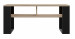 Stolik ława MODERN 2P 90x58xH50 sonoma/czarny - Galeria zdjęcie 2