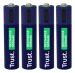 Baterie AAA Trust USB-C RECHARGEABLE BATTERIES 4P (25671) - Galeria zdjęcie 1