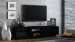 Szafka RTV SIGMA1 180 czarny/czarny połysk - Galeria zdjęcie 1