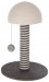 KERBL Funghi Szaro-Biały z piłką - drapak dla kota - 42 cm - Galeria zdjęcie 1