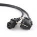 Kabel zasilający 3m vde schuko pc-186-vde-3m - Galeria zdjęcie 1