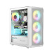 LOGIC OBUDOWA PORTOS ARGB MIDI USB 3.0 WHITE - Galeria zdjęcie 2