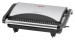 Grill elektryczny Clatronic MG 3519 (700W stołowy-zamykany, czarno-srebrny) - Galeria zdjęcie 1