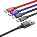 BAEUS KABEL 4W1 2X USB-C / LIGHTING / MICRO 3,5A - Galeria zdjęcie 2