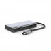 Hub Belkin Connect USB-C 4-in-1 Multiport Adapter 1x4k HDMI/2xUSB-A/1xUSB-C PD3.0 Grey - Galeria zdjęcie 1