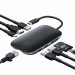 AUKEY HUB USB C CB-C71 8W1 RJ45 HDMI 4K PD 100W - Galeria zdjęcie 1