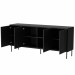 Komoda 4D ABI 200x45x88 czarny mat - Galeria zdjęcie 2