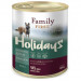 FAMILY FIRST Holidays Adult Jagnięcina, królik, marchew - mokra karma dla psa - 800g - Galeria zdjęcie 1