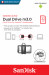 Pendrive Sandisk Flashdrive Ultra Dual Drive M3.0 32GB USB 3.0 szary - Galeria zdjęcie 4