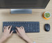 Klawiatura + Mysz Logitech MK235 bezprzewodowa, szara, us - Galeria zdjęcie 11