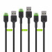 GREEN CELL ZESTAW KABLI 3X USB-USB-C 1,2M - Galeria zdjęcie 2
