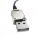 Kabel Baseus Unbreakable USB-IP 2.4A 2m (biały) - Galeria zdjęcie 6