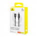 Kabel Baseus Gem USB C-IP 20W 1m (czarny) - Galeria zdjęcie 5