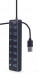 GEMBIRD HUB USB 3.1 (GEN 1) 7-PORTOWY Z PRZEŁĄCZNI - Galeria zdjęcie 4