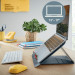 LEITZ Podstawka pod laptopa Ergo Cosy, szara - Galeria zdjęcie 2