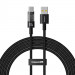 Kabel Baseus Gem USB-USB C 100W 2m (czarny) - Galeria zdjęcie 1