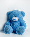 Miś TEDDY 60cm niebieski - Galeria zdjęcie 1