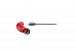 Shure SE215SPE-RD-EFS - Słuchawki douszne z pojedynczym przetwornikiem i kablem 3.5mm (czerwone) - Galeria zdjęcie 3