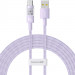 Kabel Baseus Gem USB-USB C 100W 2m (fioletowy) - Galeria zdjęcie 1